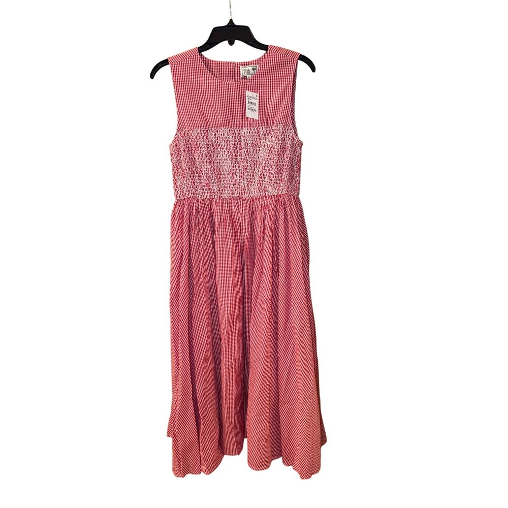 MILLE Coco Red Gingham Dress - Size Medium - New with Tags - Picture 5 of 6